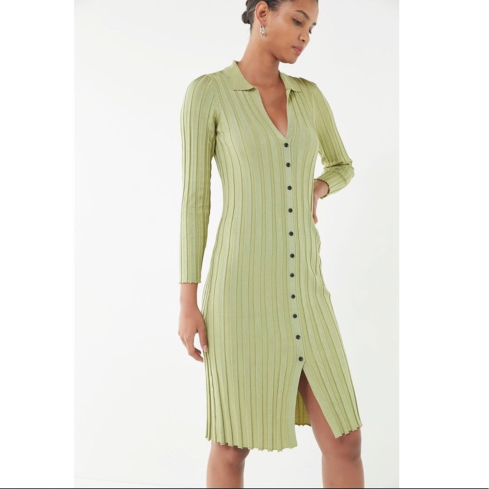 NWT Urban Outfitters Green Dress Size S